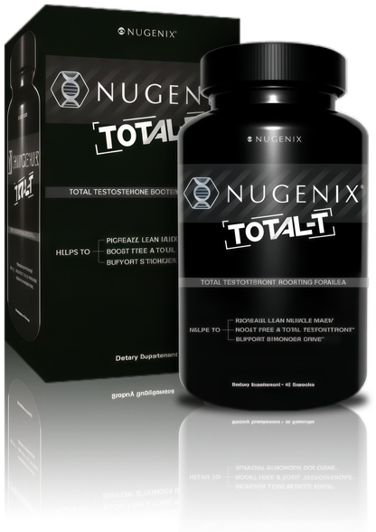 Nugenix Total-T, Free and Total Testosterone Booster Supplement for Men, 90 Count